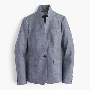 Chambray Women’s JCrew Blazer
